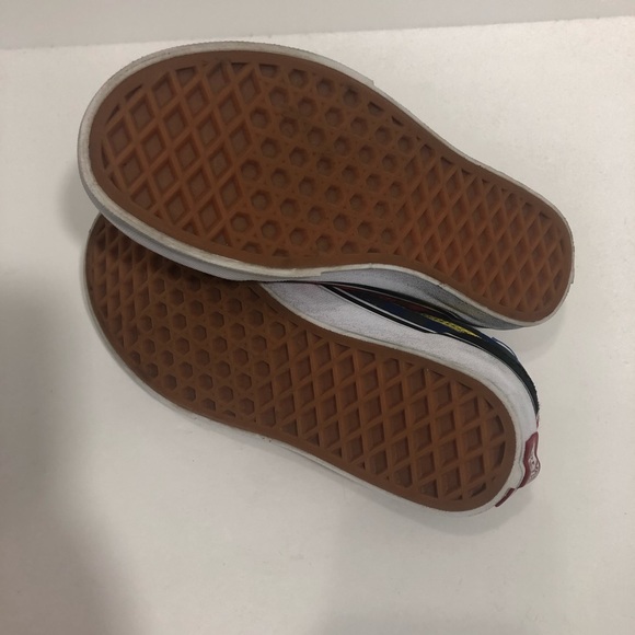 Vans Multicolor Sneakers. Kids. Sz 2 - Picture 4 of 5